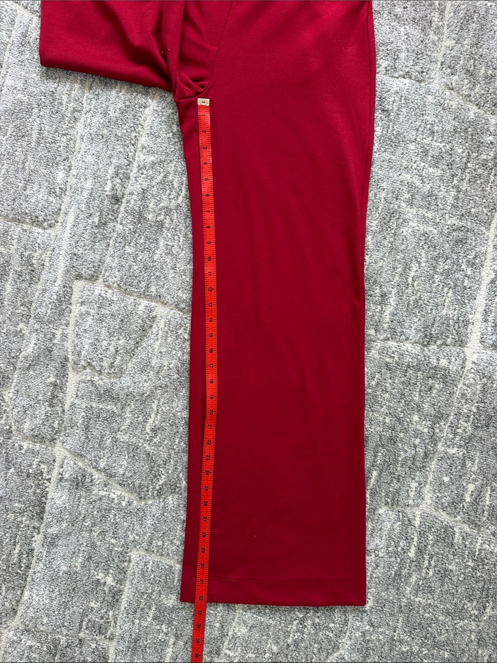 New York & Company Red Wide Leg Dress Pants Size Medium - Picture 8 of 8